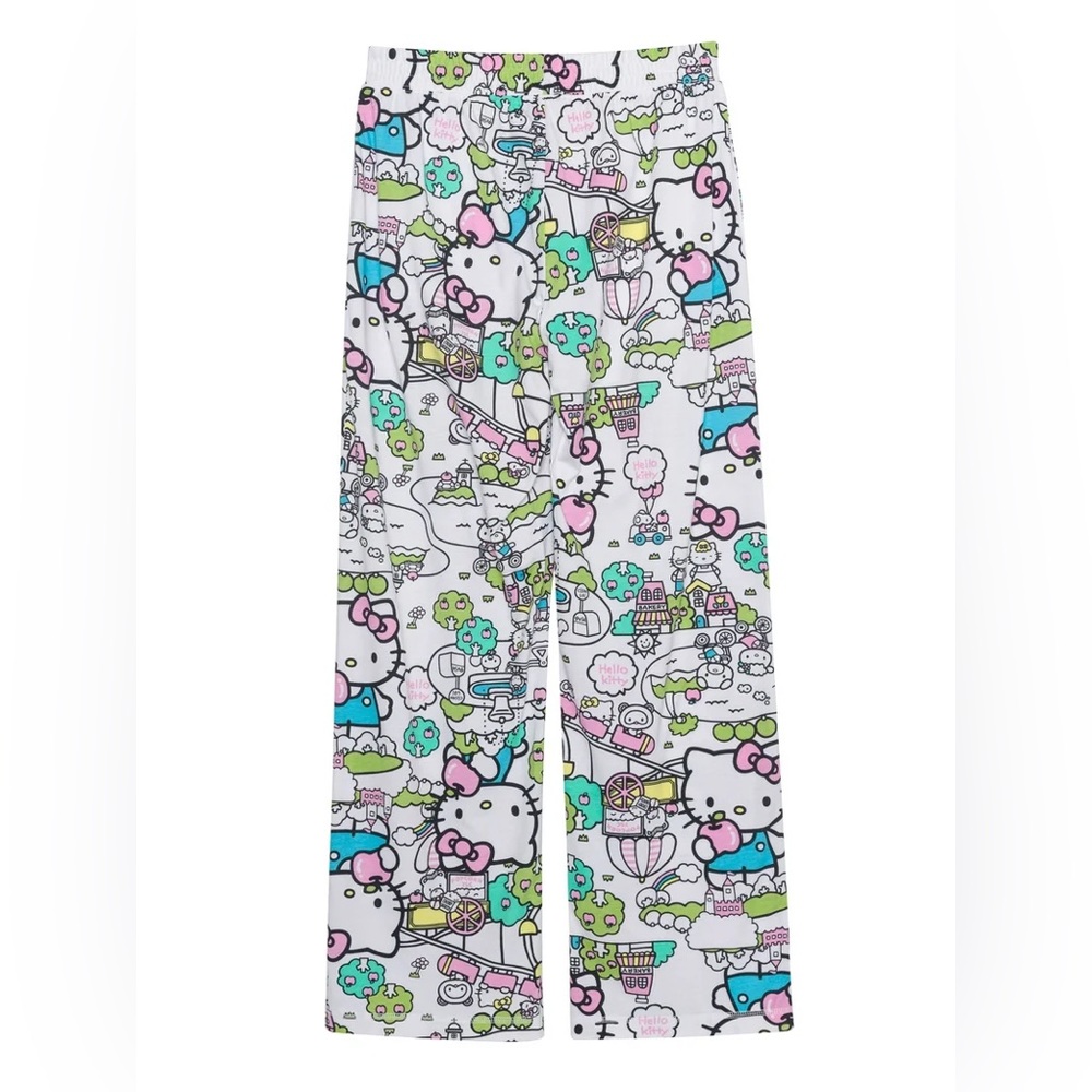 NWT Sanrio Hello Kitty women's Pajama Bottoms Sleep Lounge Pants L, XL